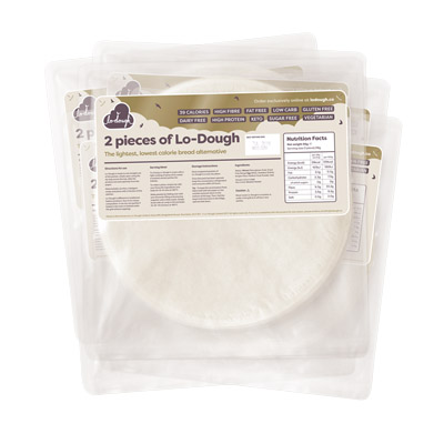 2 Pieces of Lo-Dough