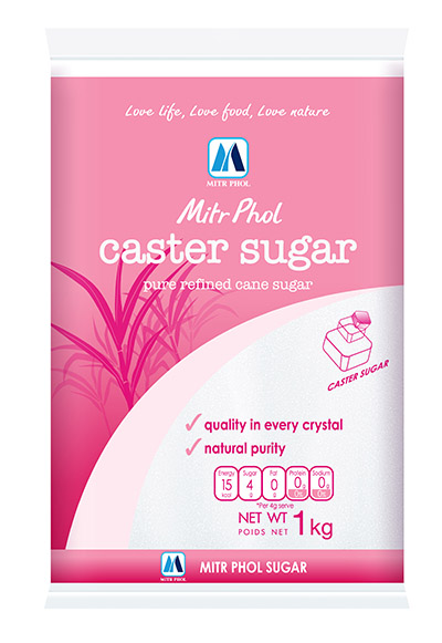 Mitr Phol Refined Cane Caster Sugar 1kg