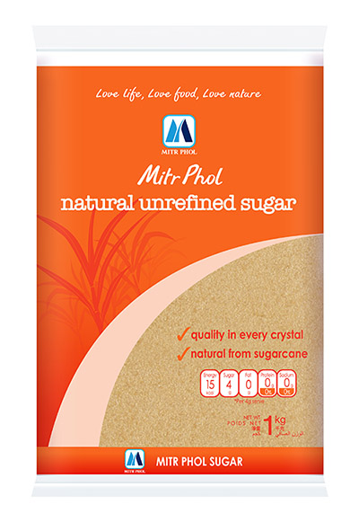 Mitr Phol Cane Raw Sugar Natural Unrefined 1kg