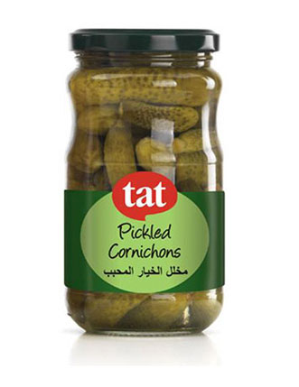 TAT – Pickled Cornichons 350gram Jar